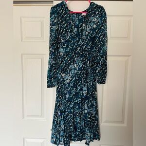 Calvin Klein Floral Wrap Dress